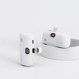 Discover the Ultimate Convenience with the Wireless Capsule Power Bank