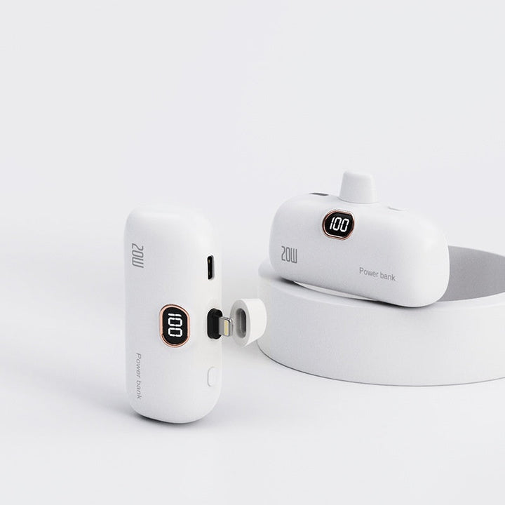 Discover the Ultimate Convenience with the Wireless Capsule Power Bank