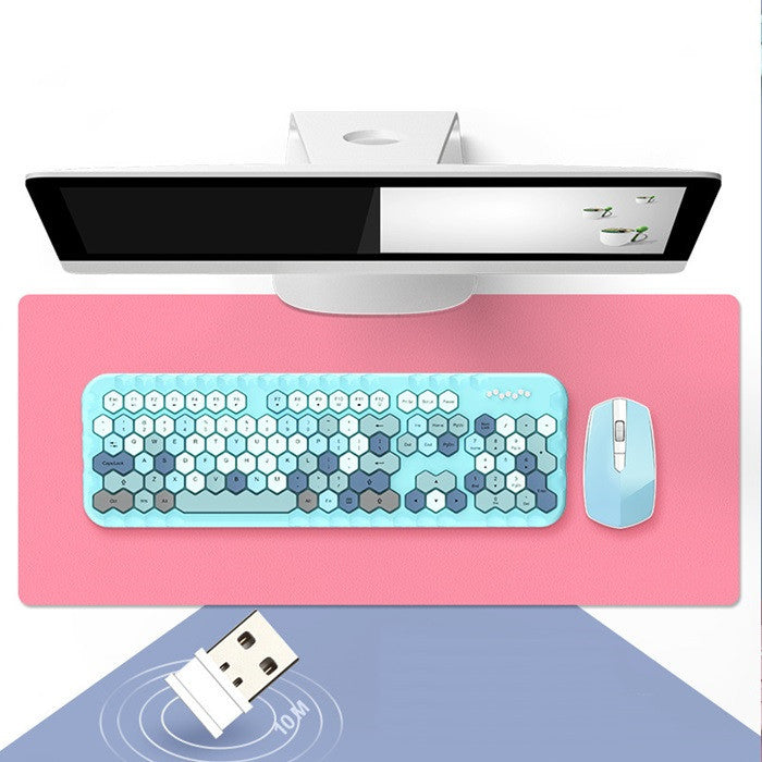 Transform Your Workspace with the Girl Heart Wireless Keyboard