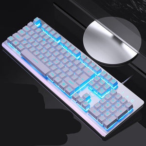 Elevate Your Gaming Experience with the K002 Metal Mechanical Feel Gaming Keyboard