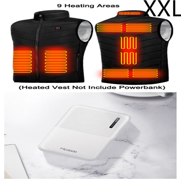 Stay Warm and Charged: The Ultimate Heating Vest with Power Bank
