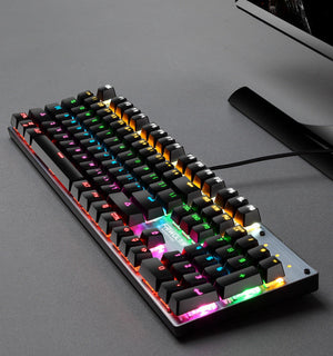 Unleash Your Gaming Potential with the Mechanical Waterproof Gaming Keyboard
