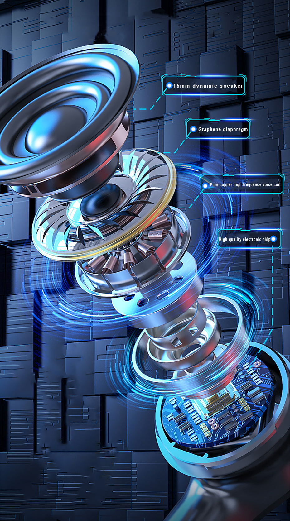 Bluetooth Earphone Wireless Earbuds