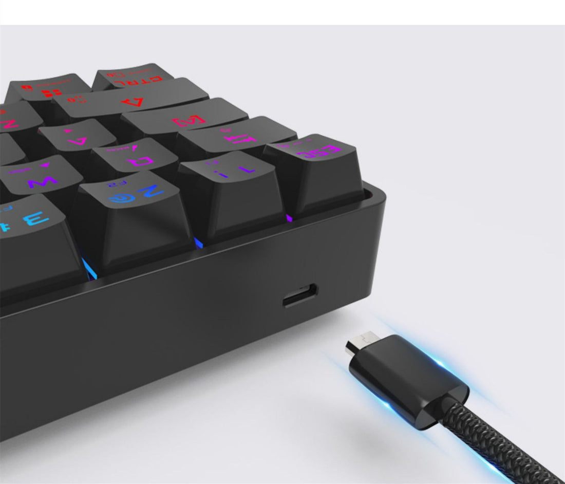 Wireless Bluetooth Colorful Mechanical Keyboard
