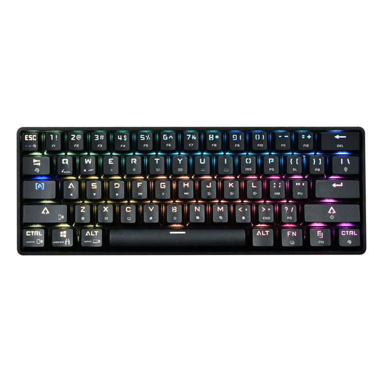 Wireless Bluetooth Colorful Mechanical Keyboard