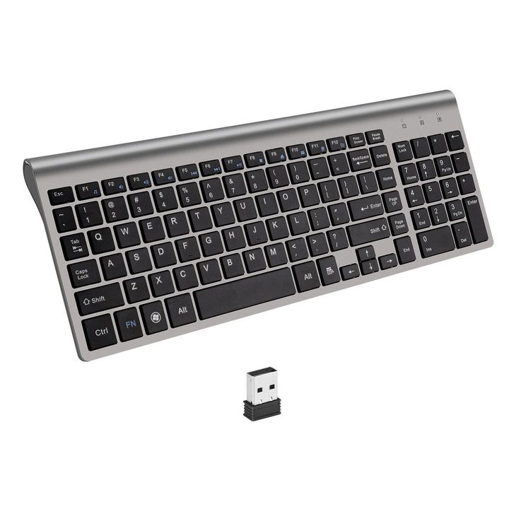 Wireless Usb Mini Silent Keyboard