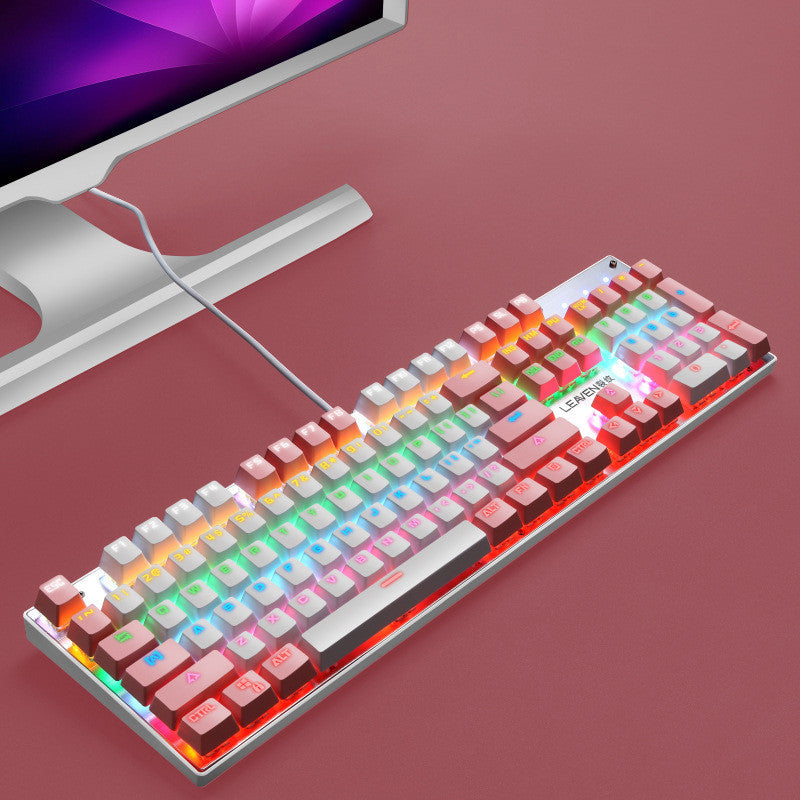 Luminous Punk USB Wired Gaming Keyboard