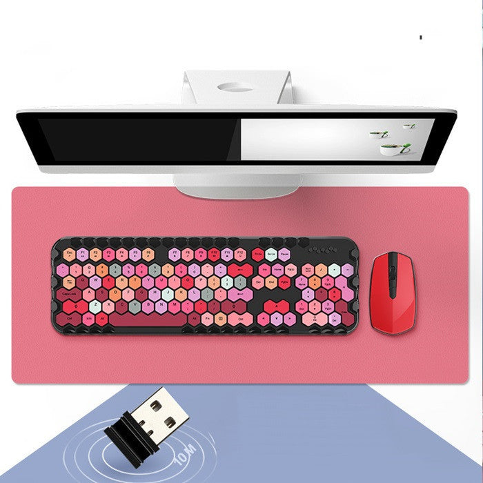 Girl Heart Wireless Keyboard