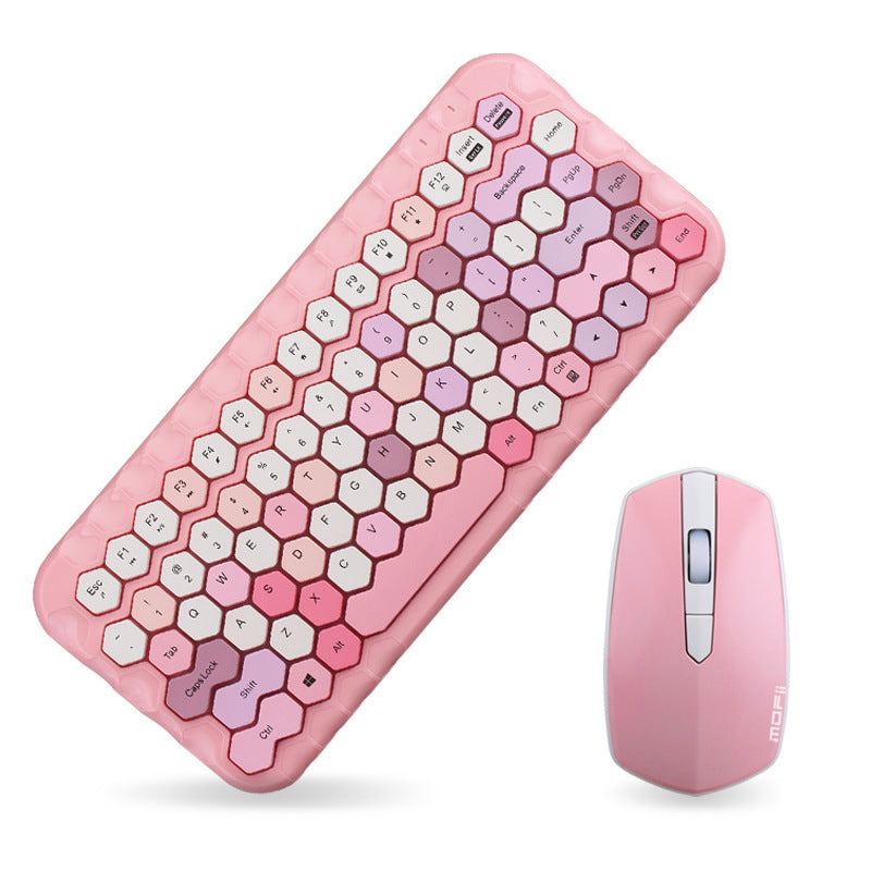 Girl Heart Wireless Keyboard