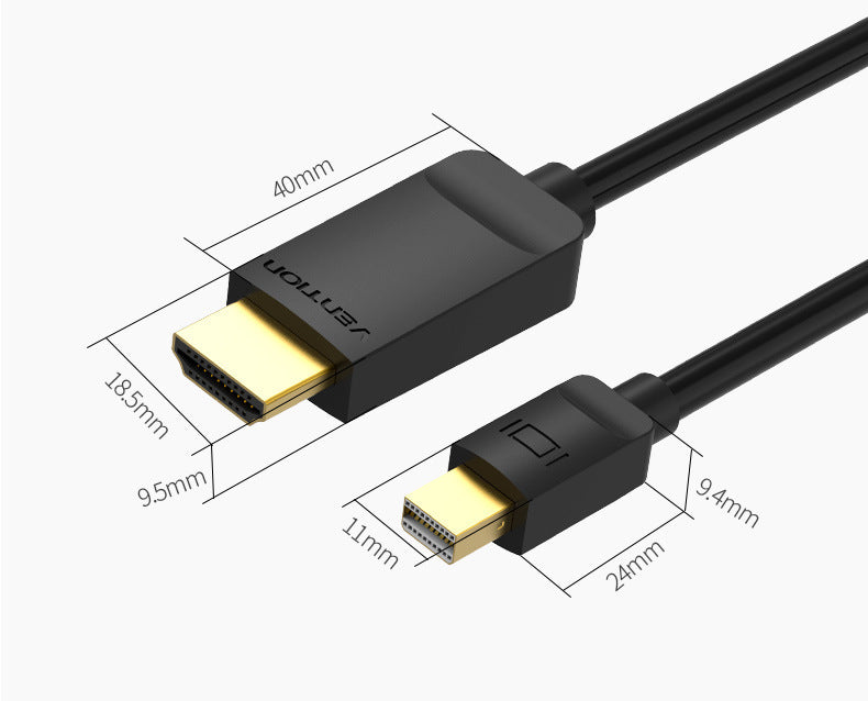 Mini DP To HDMI HD Cable