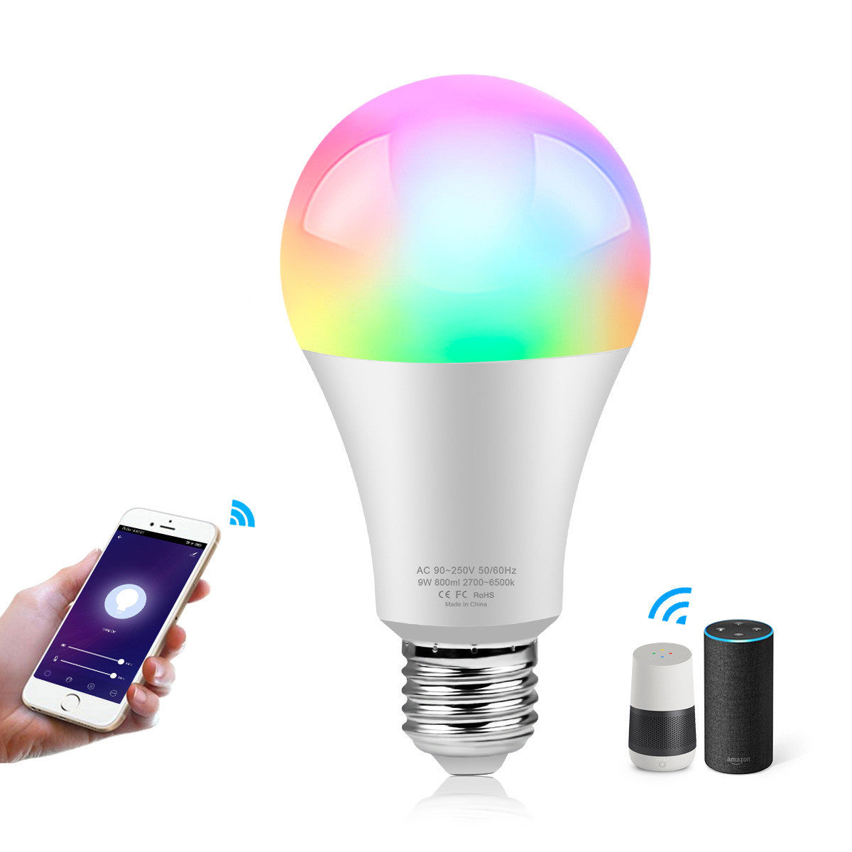 Smart Voice Control WIFI Bulb