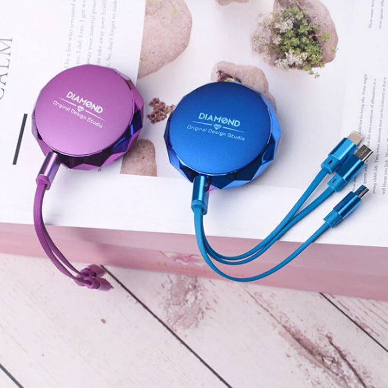 Three In One Retractable Cables