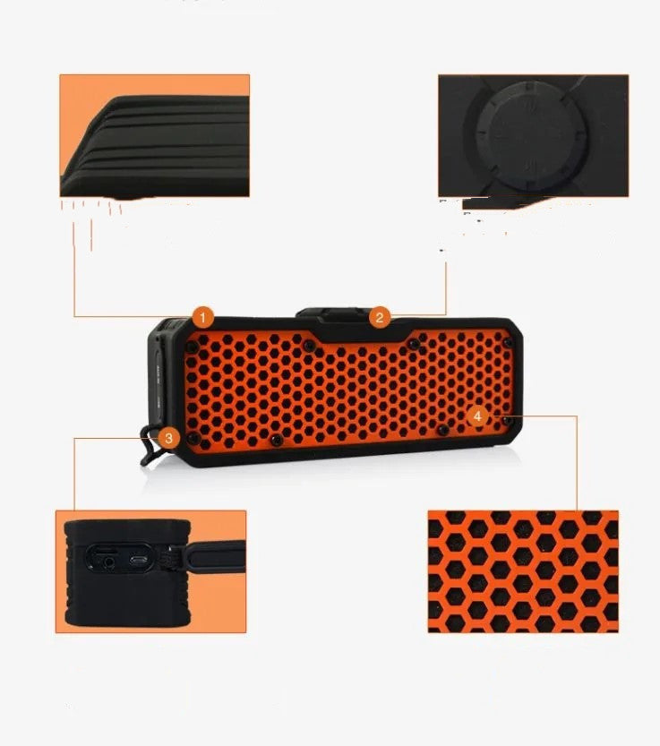 Riding outdoor anti-fall wireless speakers