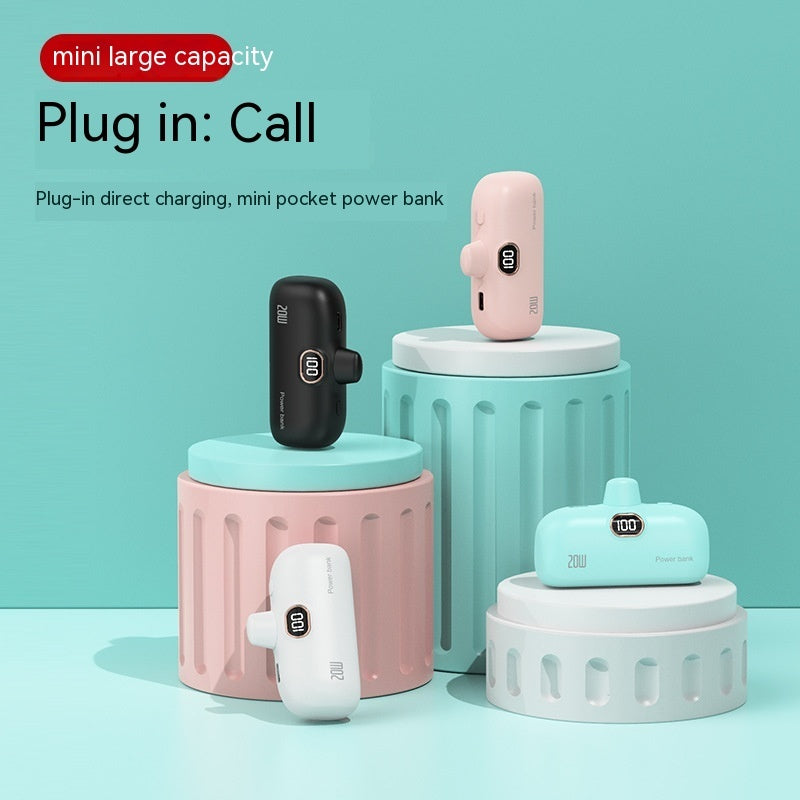 Wireless Capsule Power Bank