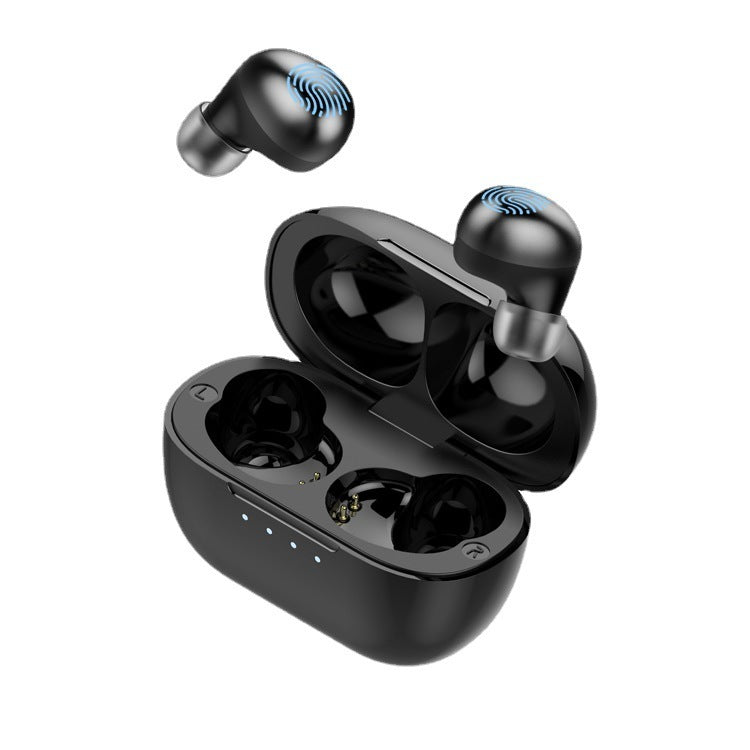 Stereo Music Black Earbuds