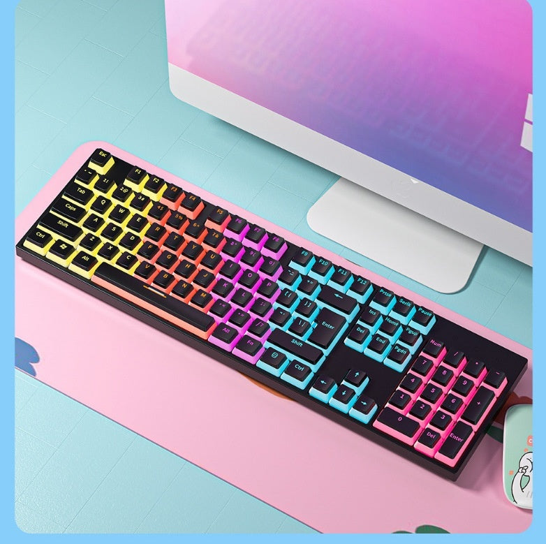 Mechanical Shaft Wired Backlit Keyboard