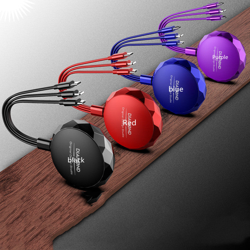 Three In One Retractable Cables
