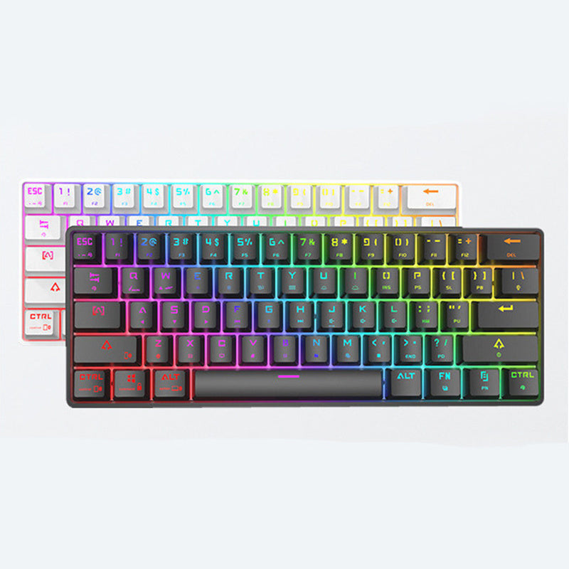 Wireless Bluetooth Colorful Mechanical Keyboard