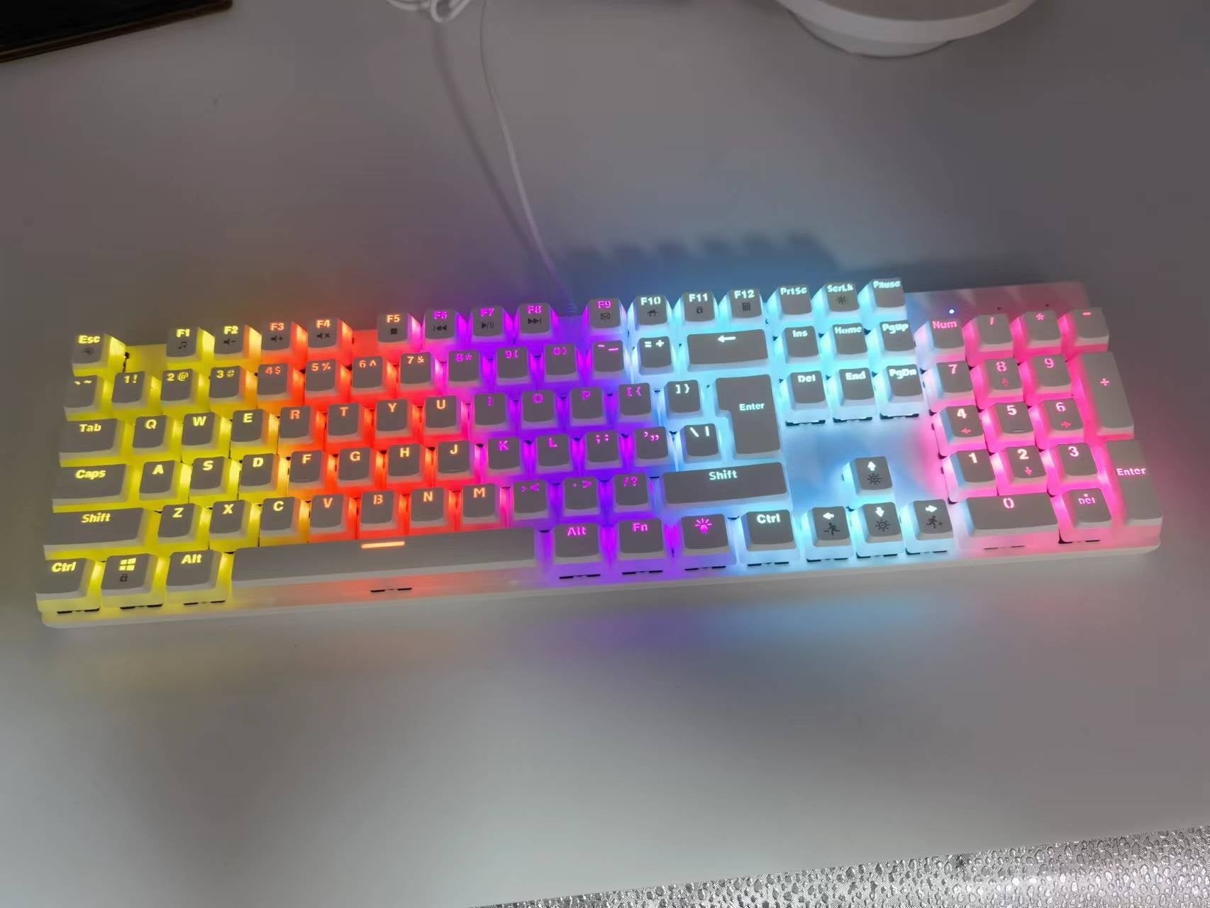 Mechanical Shaft Wired Backlit Keyboard