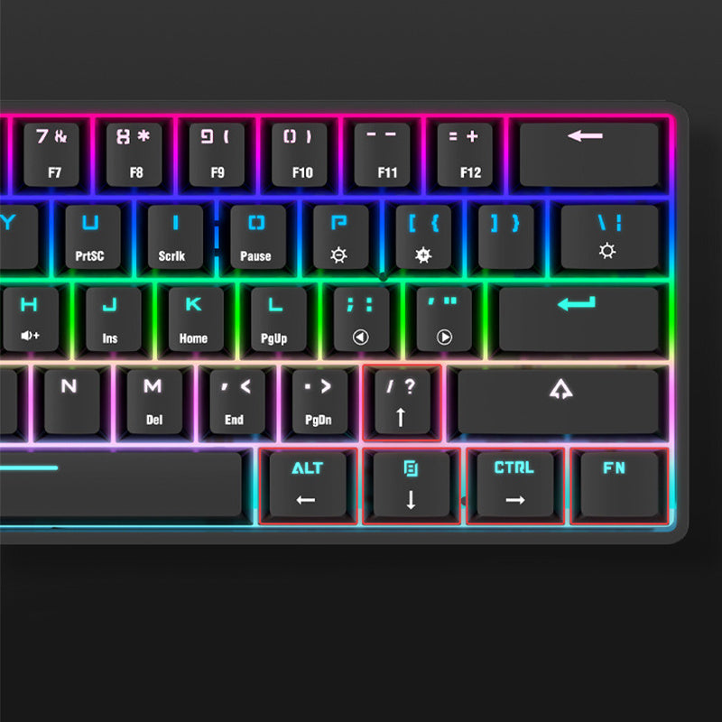 Wireless Bluetooth Colorful Mechanical Keyboard