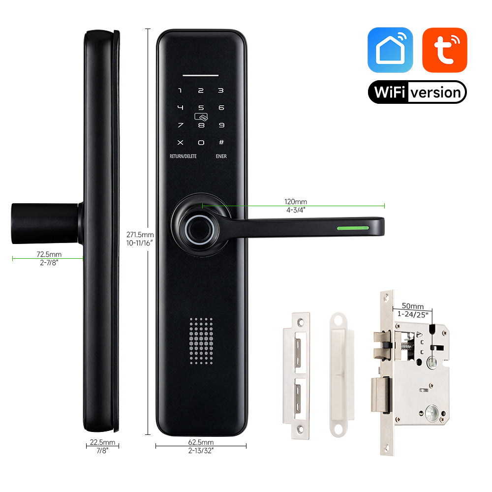 Smart Electronic Door Handle Office Lock