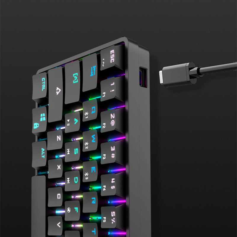 Wireless Bluetooth Colorful Mechanical Keyboard