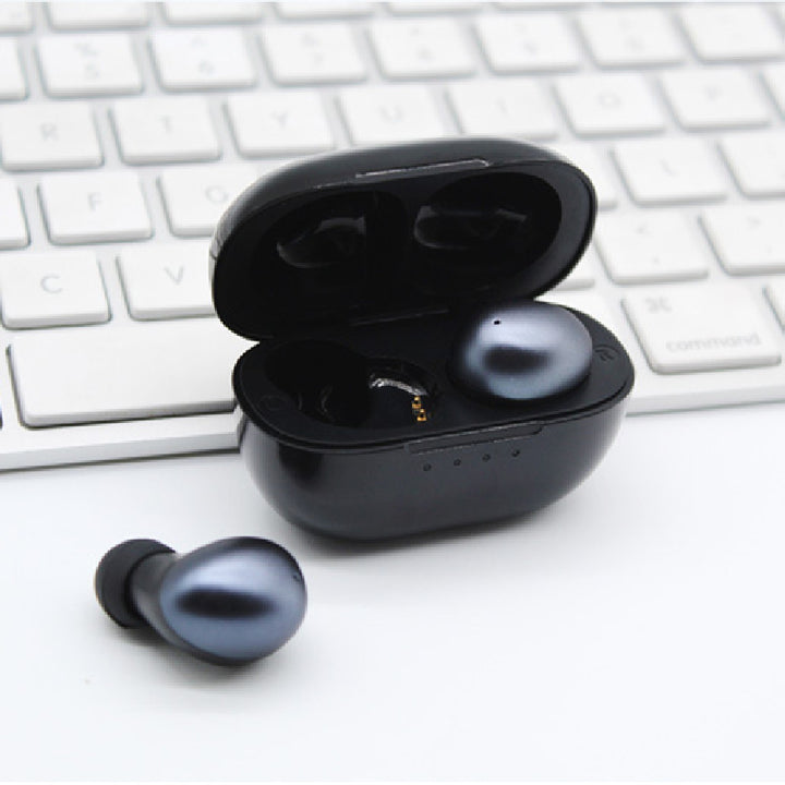 Stereo Music Black Earbuds